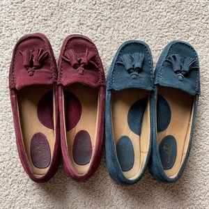 Two pair of comfortable loafers